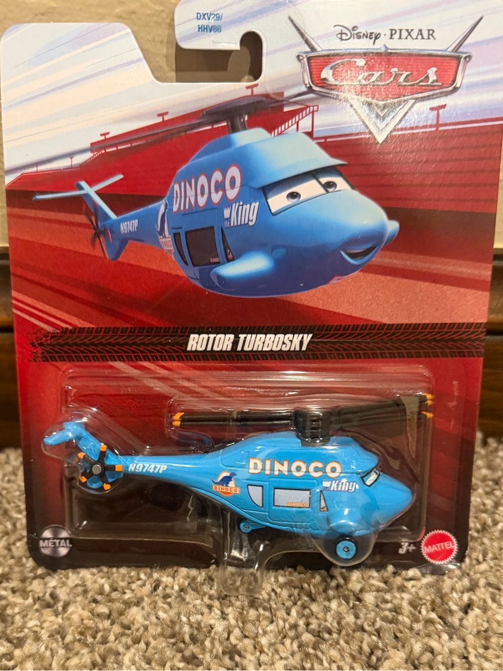 Mattel Disney Pixar Cars 2026 Rotor Turbosky Helicopter